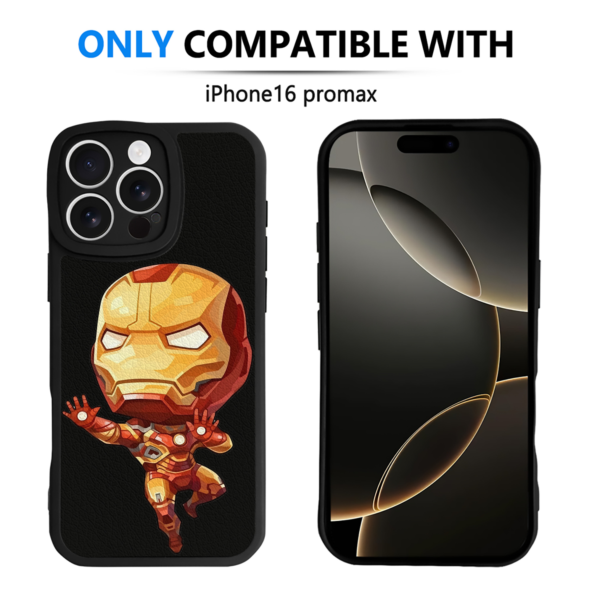 （画像用） アベンジャーズ The Avengers 【iPhone 16シリーズ対応】シリコンスマホケース（レザー調） 材質：シリコン